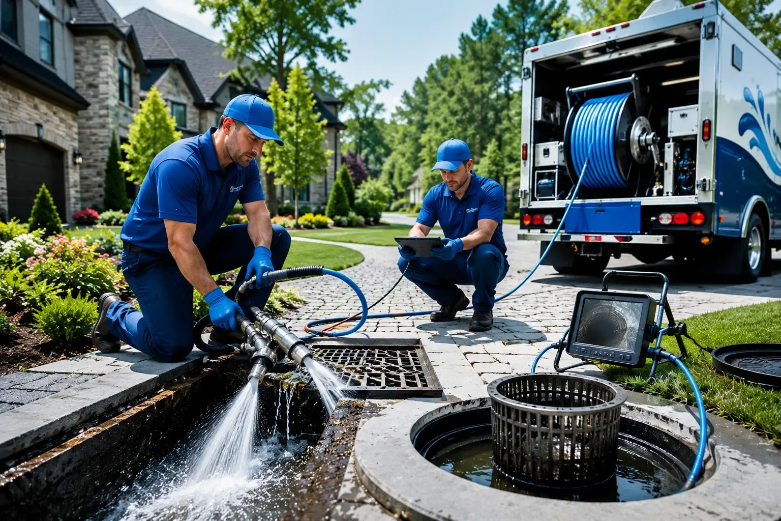 Local outdoor drain cleaning professionals in Leavenworth, IN